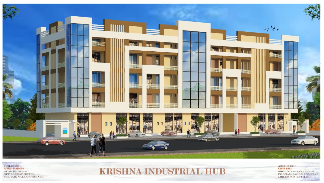 Commercial Krishna industrial HUB in , Pellhar , Nalasopara