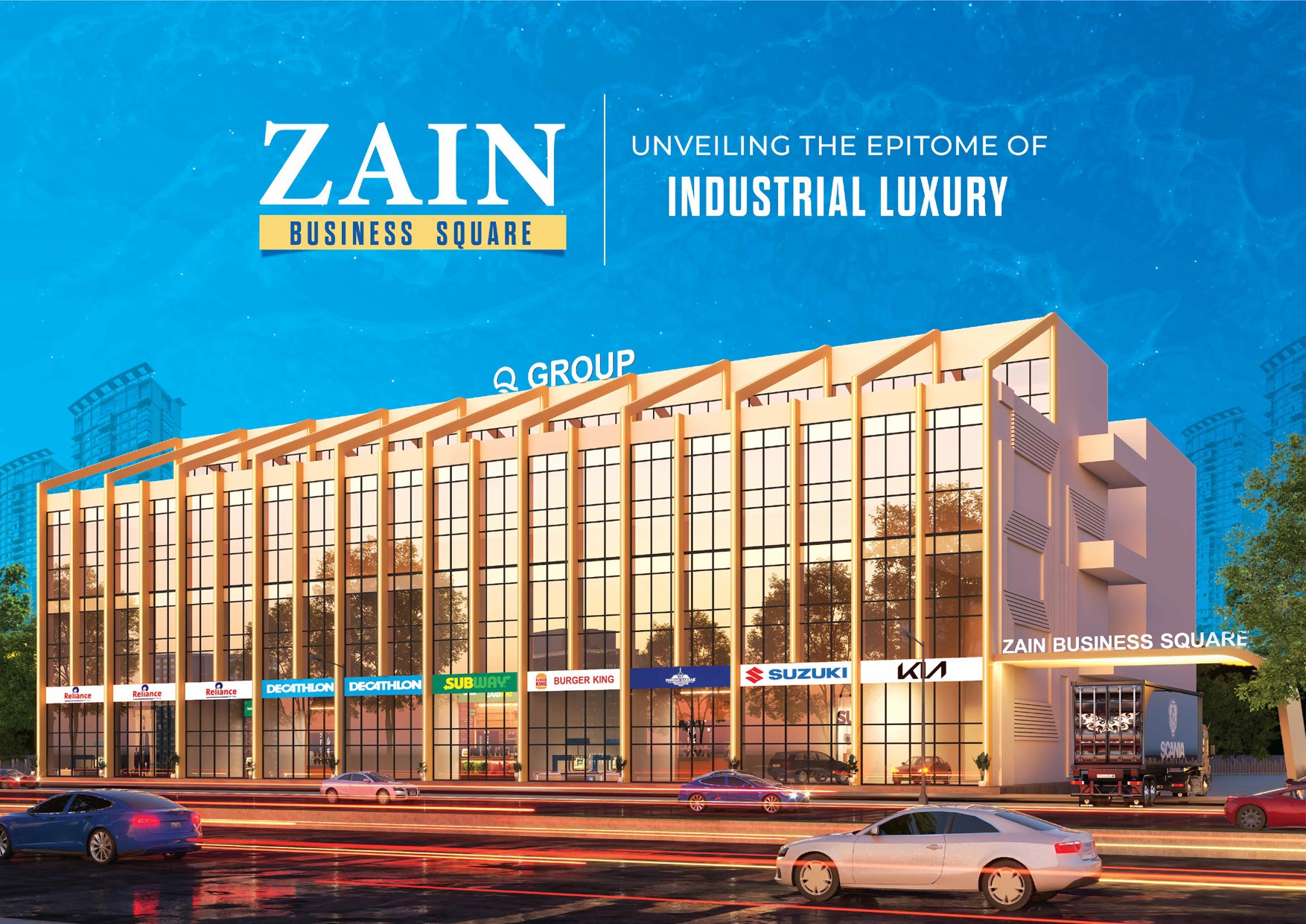Commercial ZAIN Business Square in Pelhar, Pellhar , Nalasopara