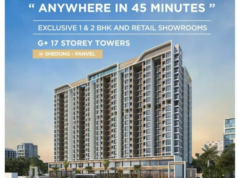 Residential 9 Meraki in Shedung, Panvel, New Mumbai